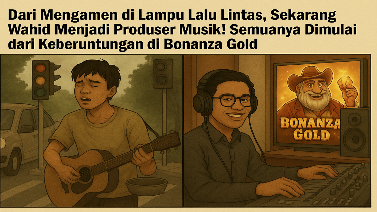 Dari-Mengamen-di-Lampu-Lalu-Lintas,-Sekarang-Wahid-Menjadi-Produser-Musik!-Semuanya-Dimulai-dari-Keberuntungan-di-Bonanza-Gold